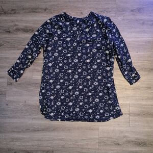 Lane Bryant Navy Celestial Sleep Shirt